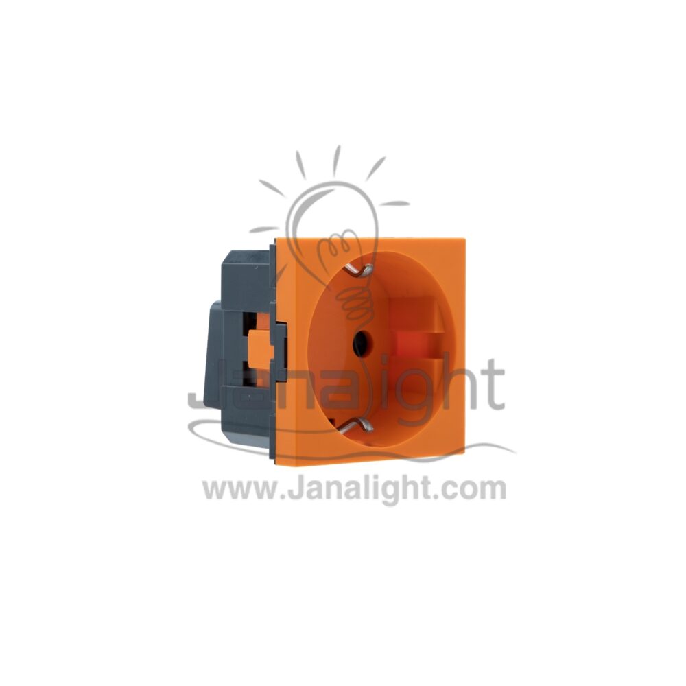 بريزة مجوفة ليجراند برتقالي Socket Arteor Legrand orange